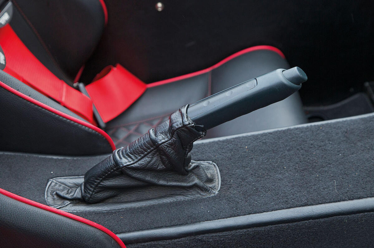 Westfield Sport 250 handbrake