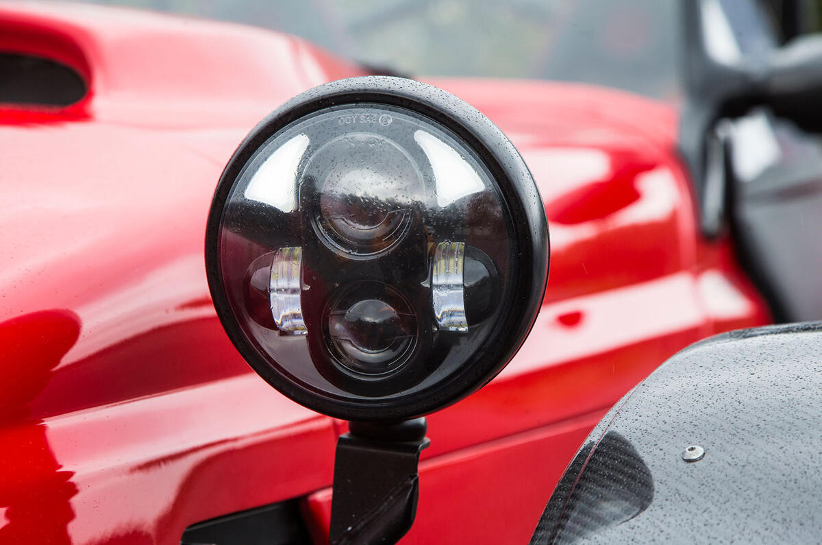 Westfield Sport 250 headlights
