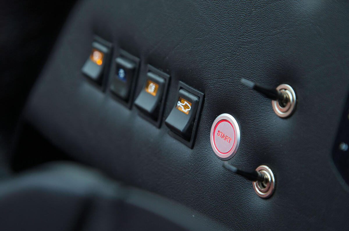 Westfield Sport 250 ignition button