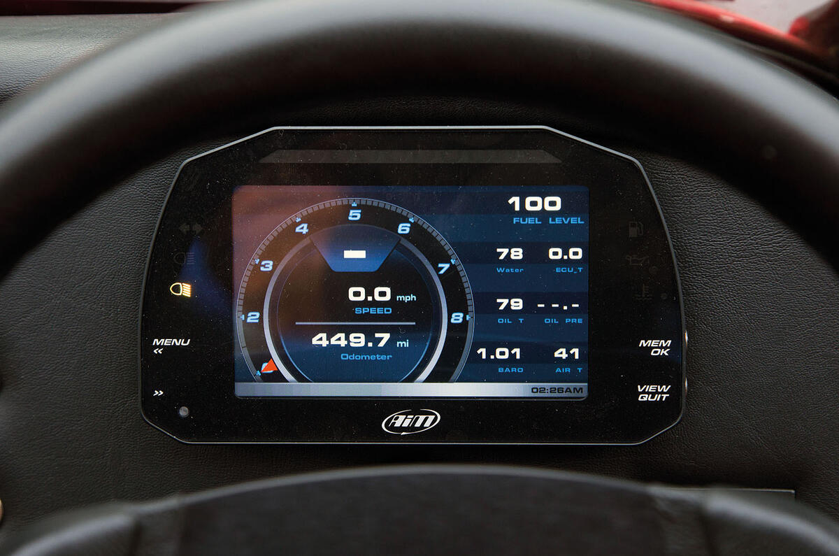 Westfield Sport 250 instrument cluster