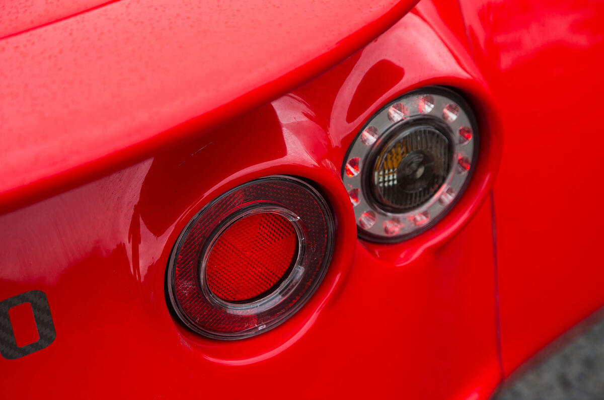 Westfield Sport 250 rear lights