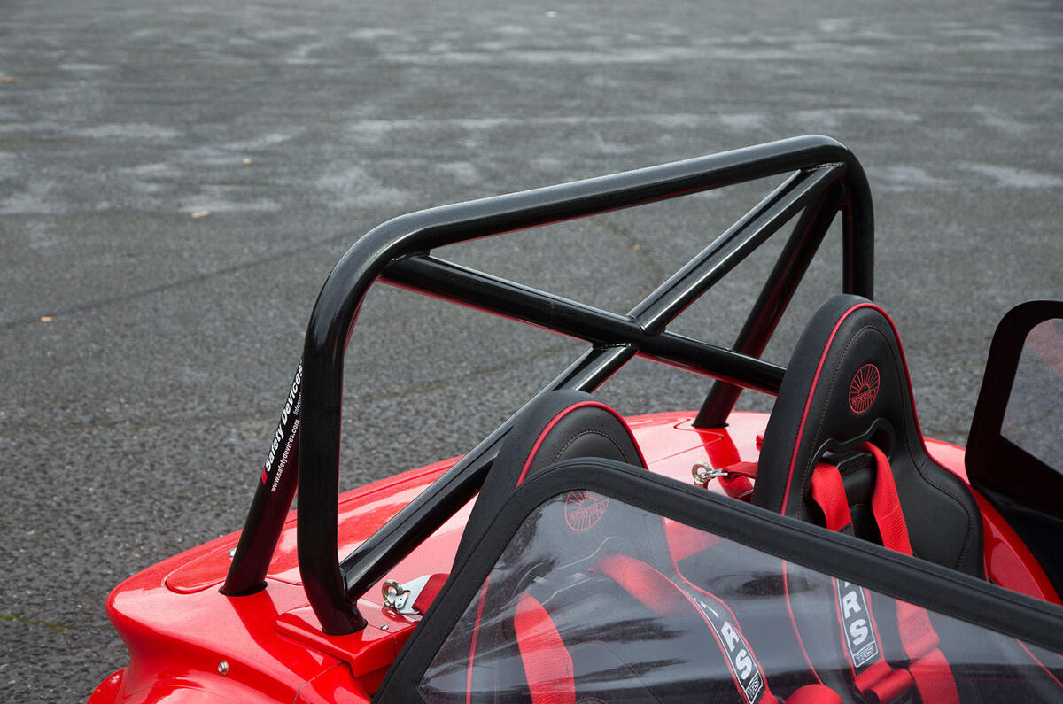Westfield Sport 250 roll bar