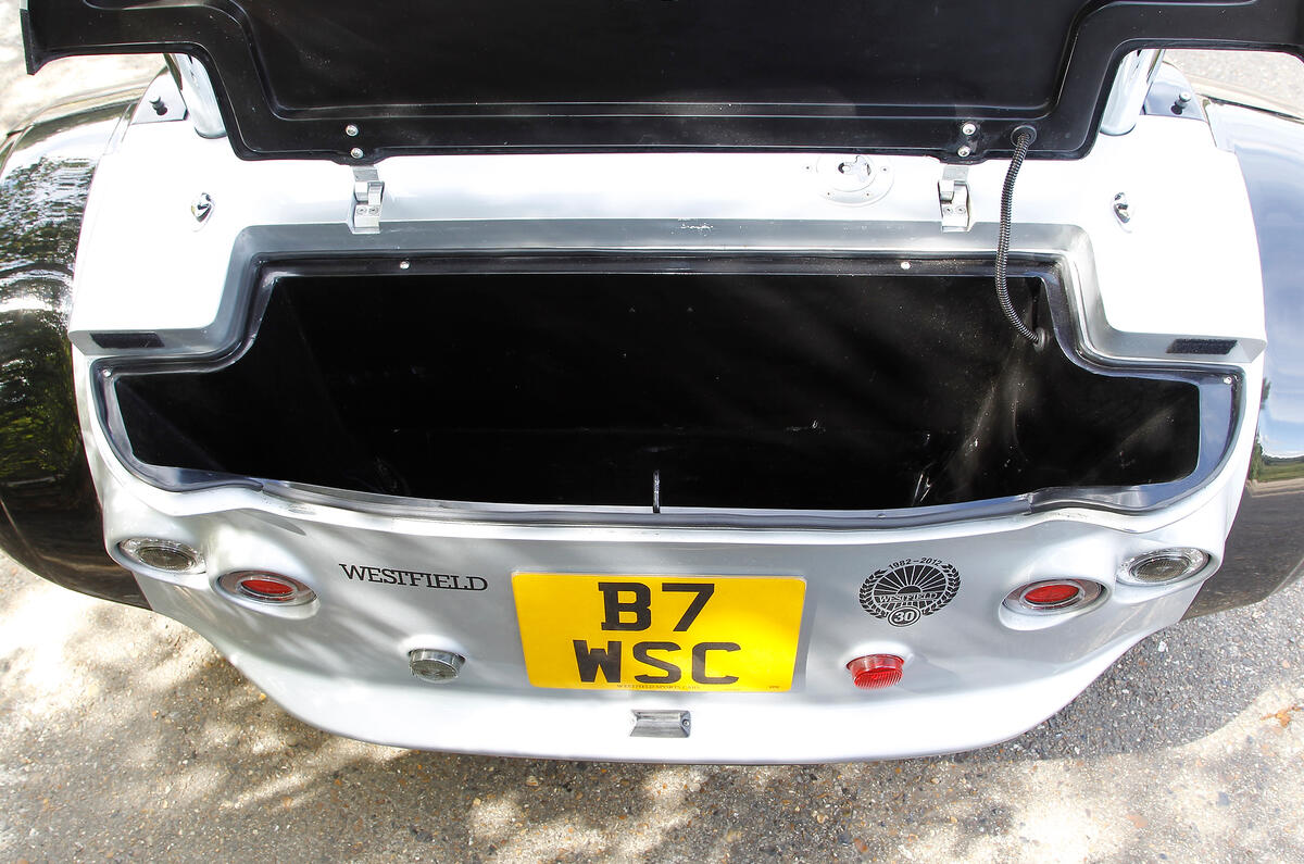 Westfield Sport Turbo boot space