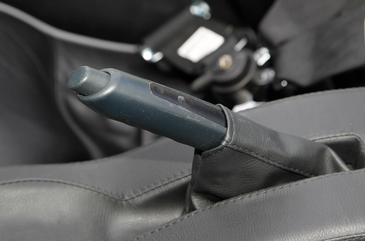 Westfield Sport Turbo handbrake