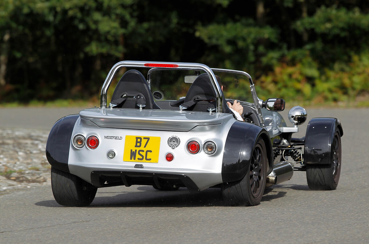 Westfield Sport Turbo rear cornering
