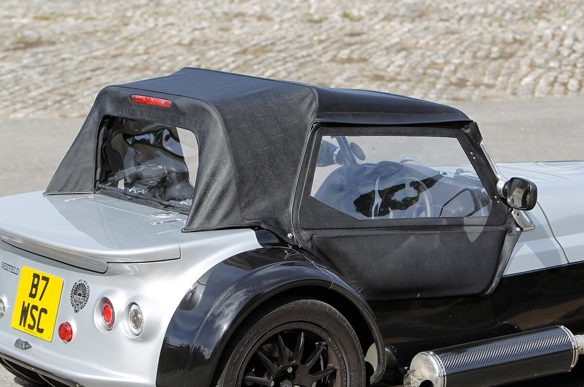 Westfield Sport Turbo roof up