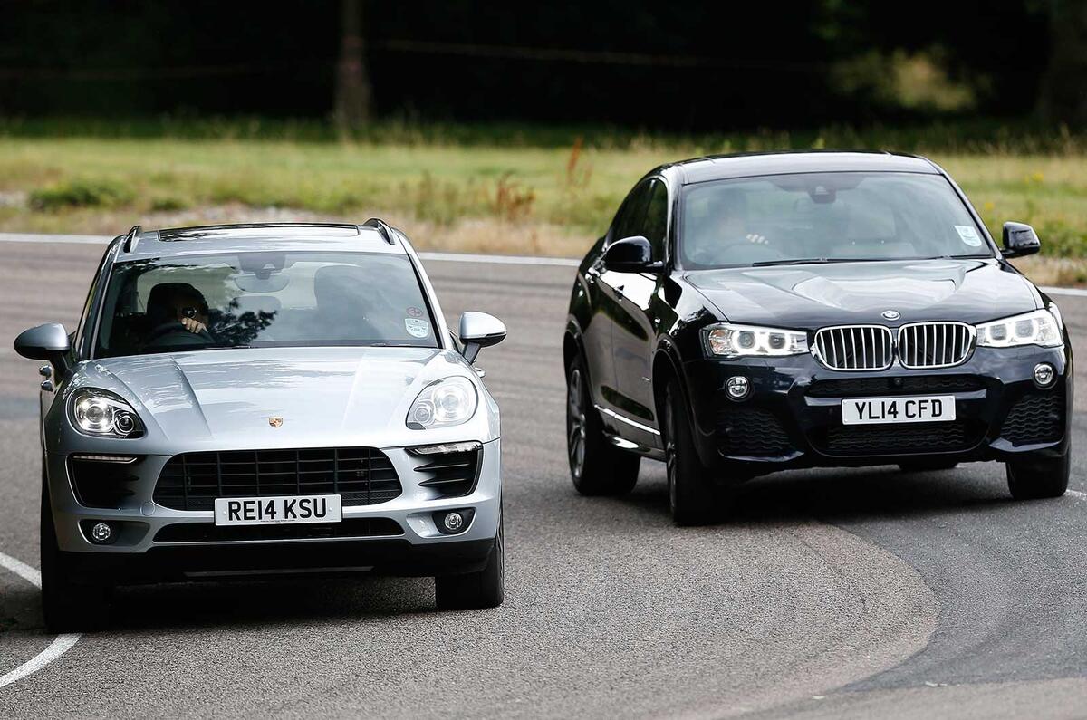 Comparison: BMW X4 versus Porsche Macan