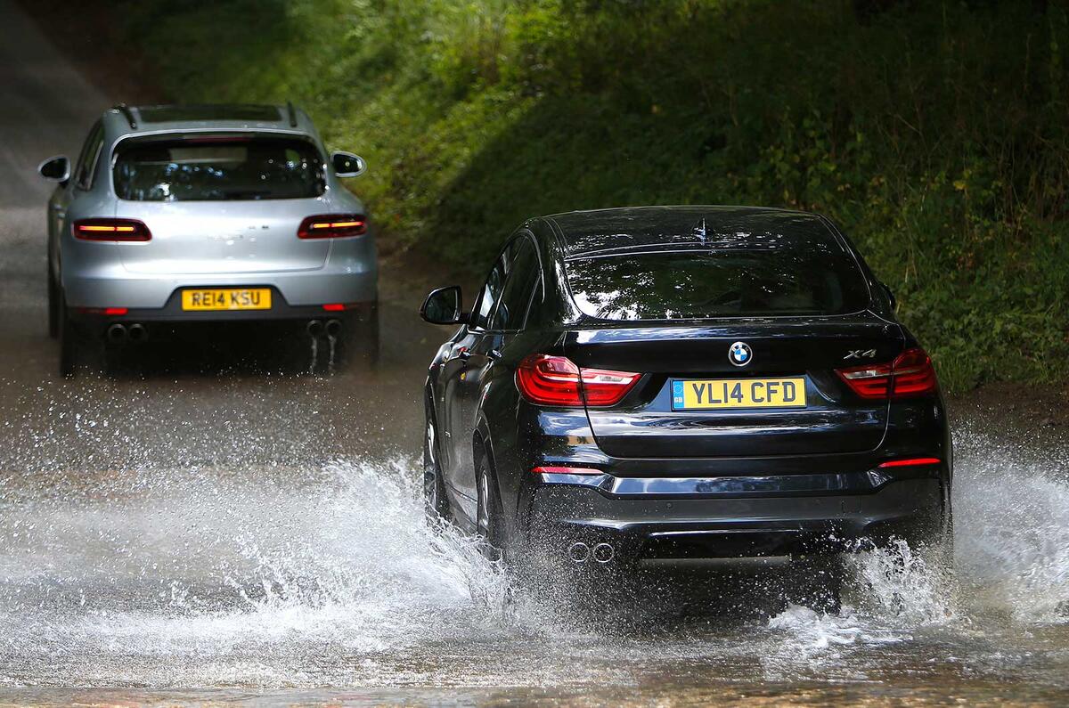 Comparison: BMW X4 versus Porsche Macan