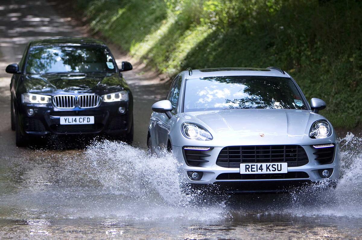 no title Comparison: BMW X4 versus Porsche Macan