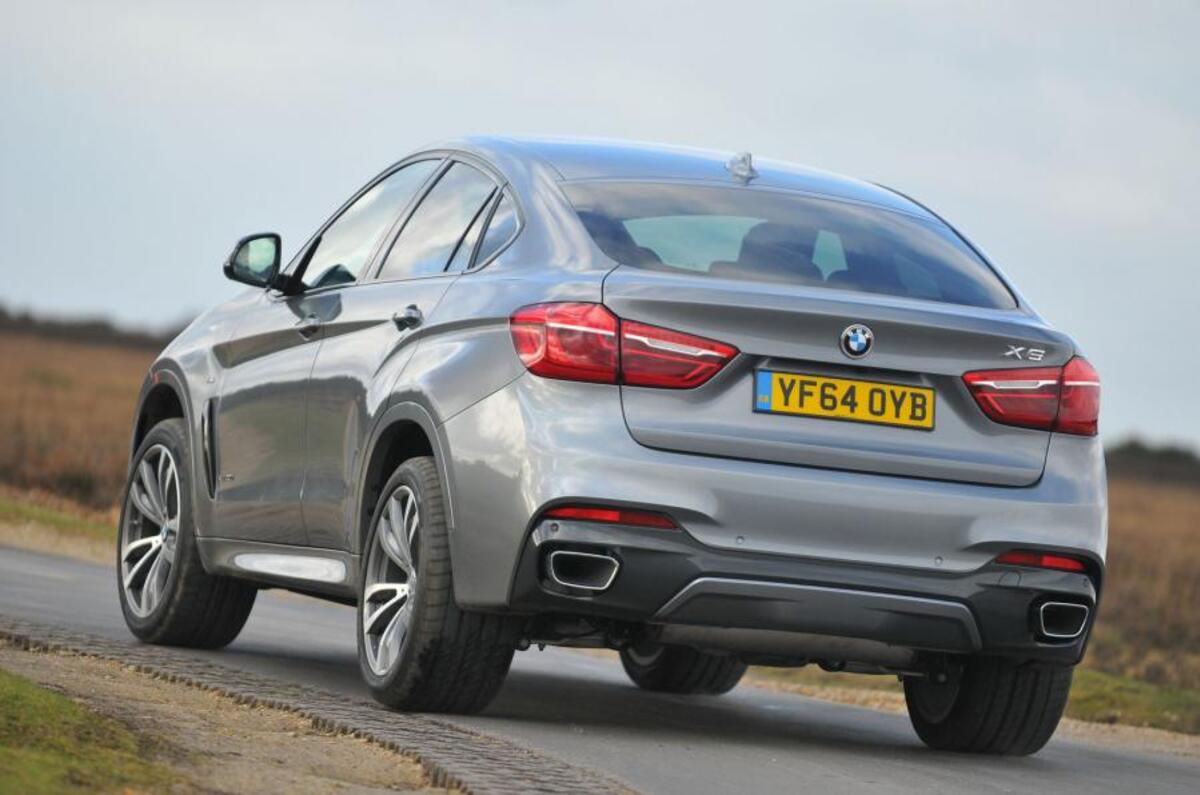 BMW X6 rear