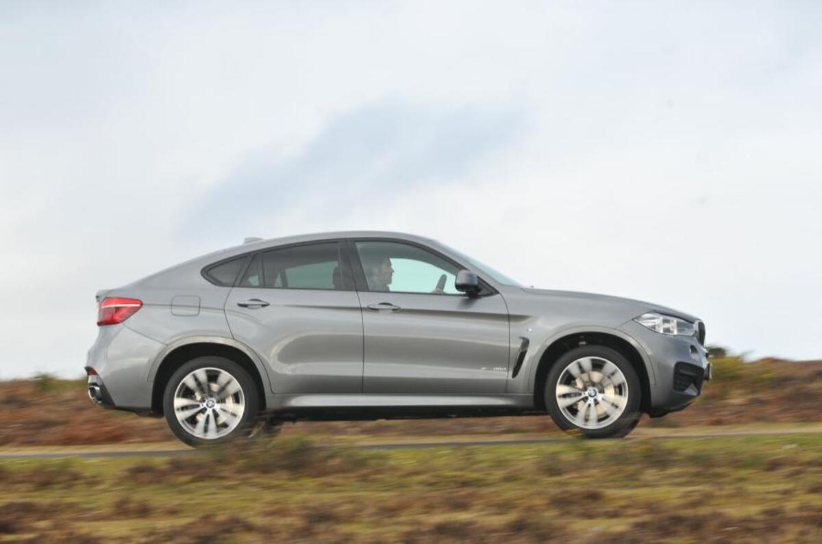 BMW X6 side profile