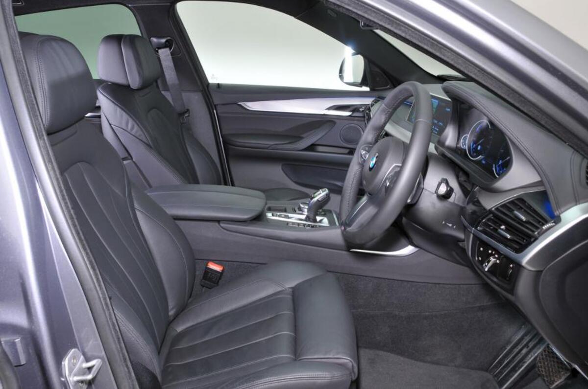 BMW X6 interior