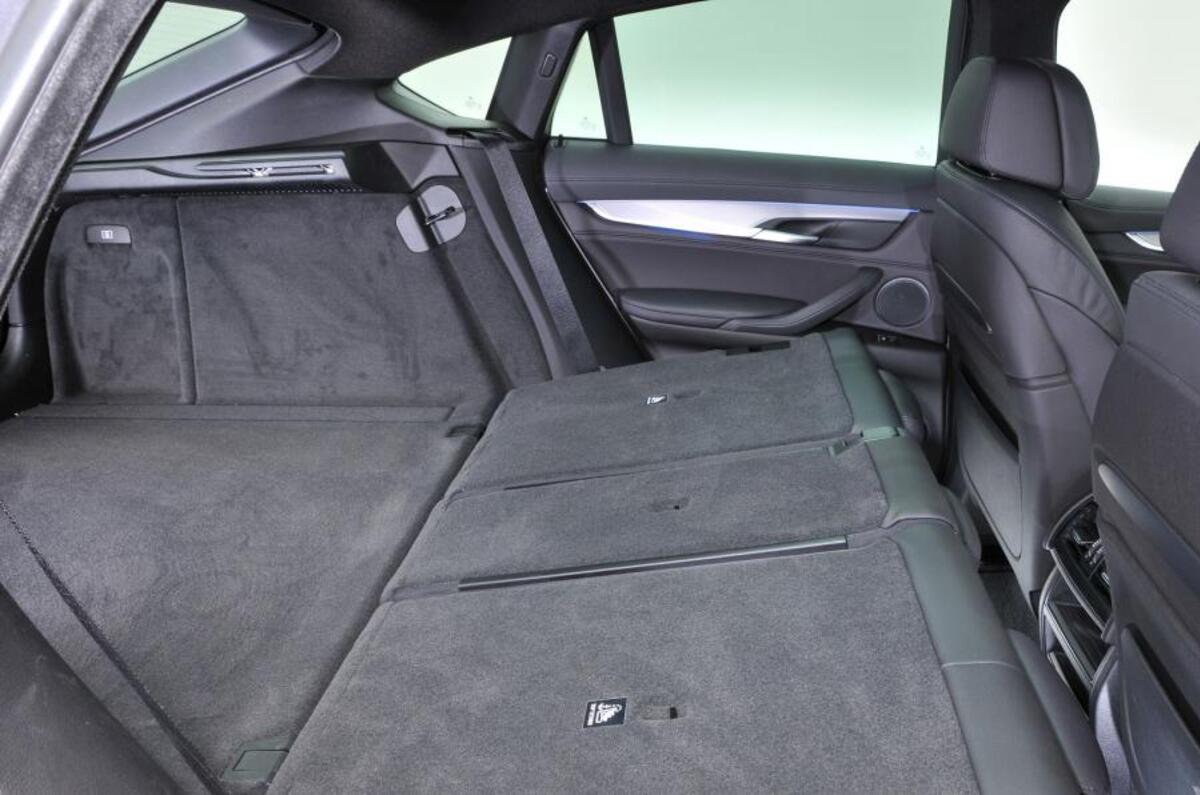 BMW X6 seating flexibility