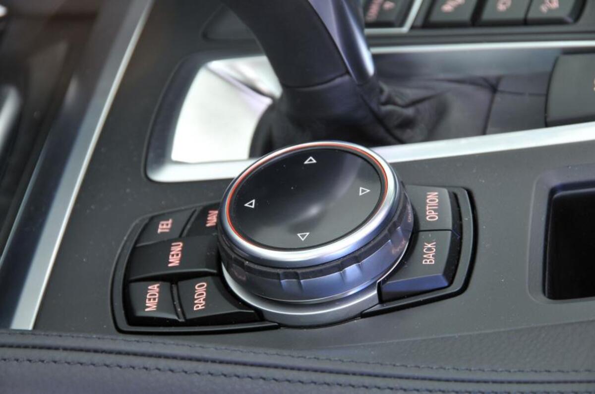 BMW X6 iDrive controller