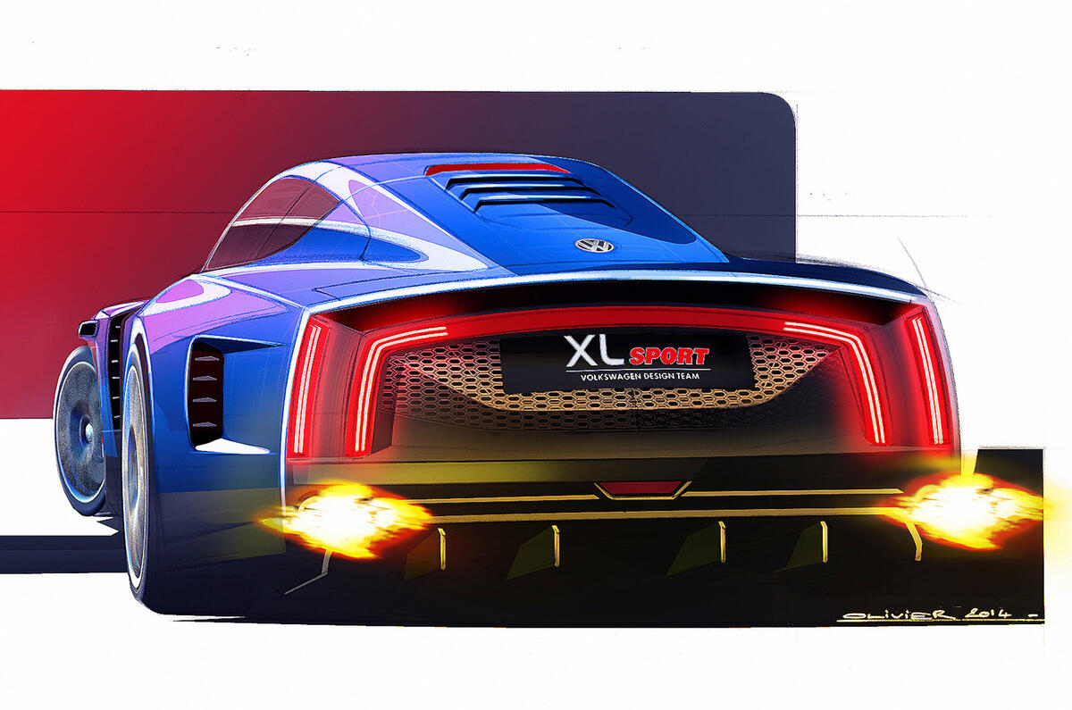 VW reveals 167mph Ducati-engined XL Sport concept VW reveals 167mph Ducati-engined XL Sport concept
