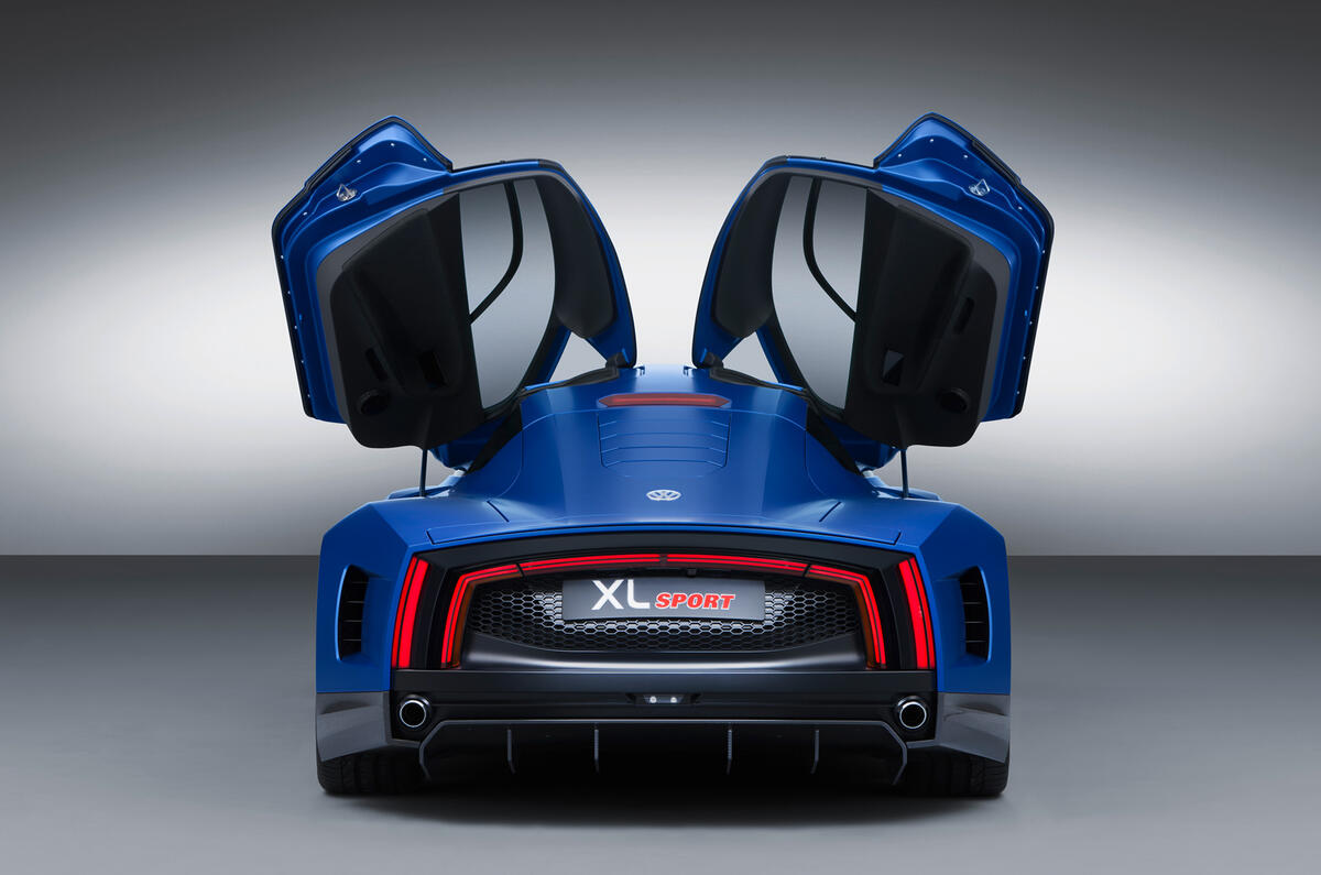 VW reveals 167mph Ducati-engined XL Sport concept VW reveals 167mph Ducati-engined XL Sport concept