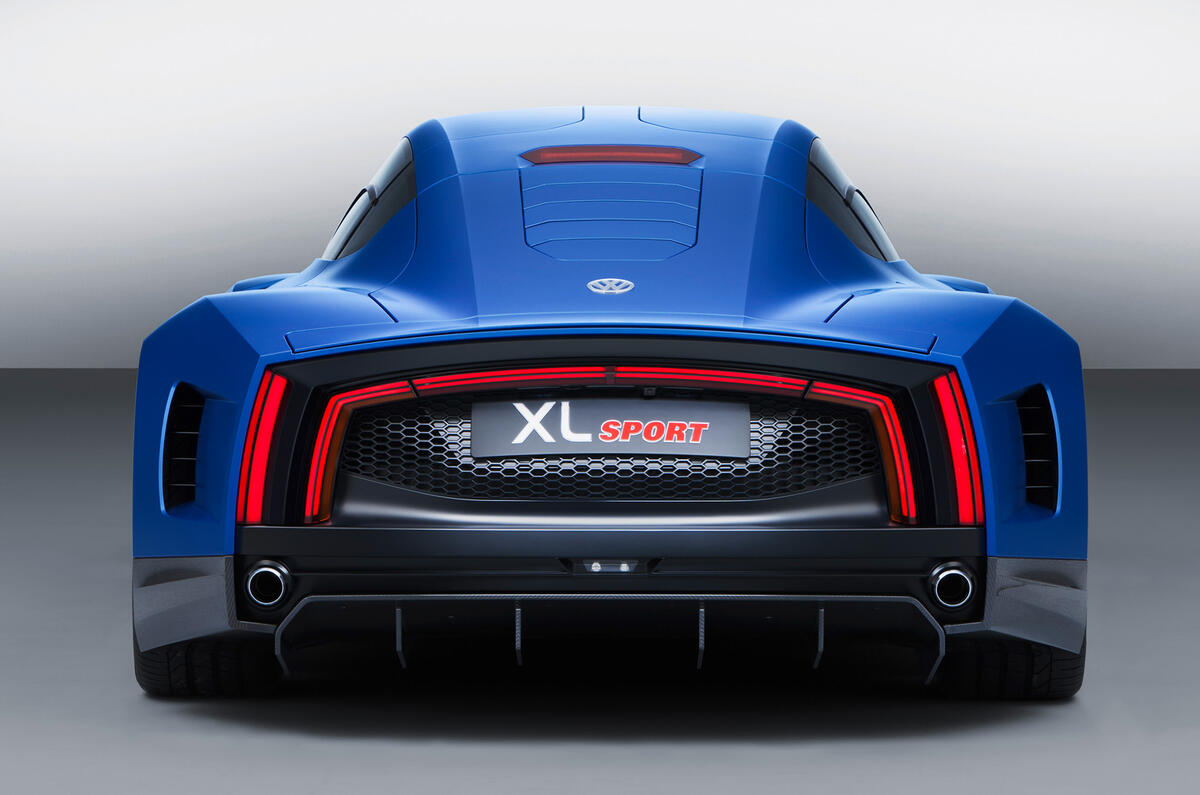 VW reveals 167mph Ducati-engined XL Sport concept VW reveals 167mph Ducati-engined XL Sport concept