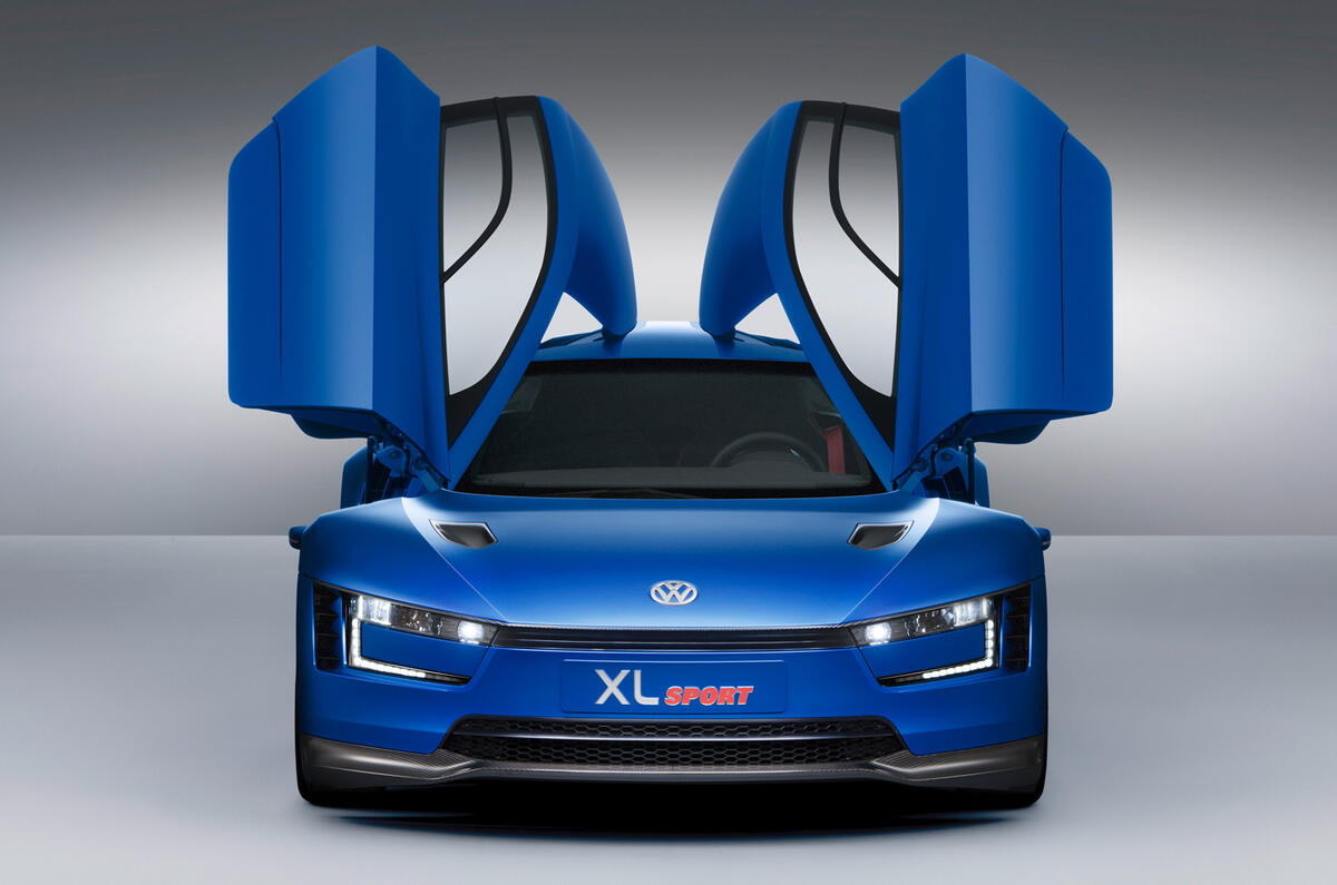 VW reveals 167mph Ducati-engined XL Sport concept VW reveals 167mph Ducati-engined XL Sport concept