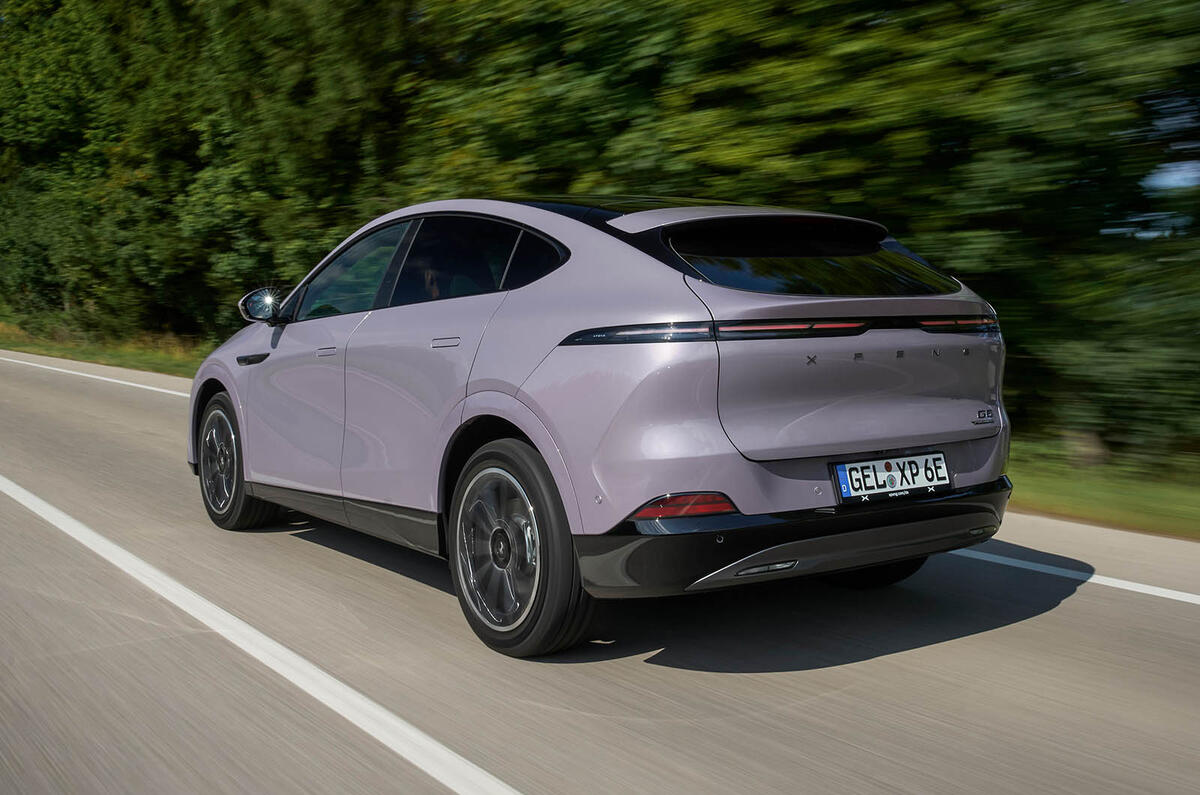 XPENG G6 review 2025 003 rear tracking
