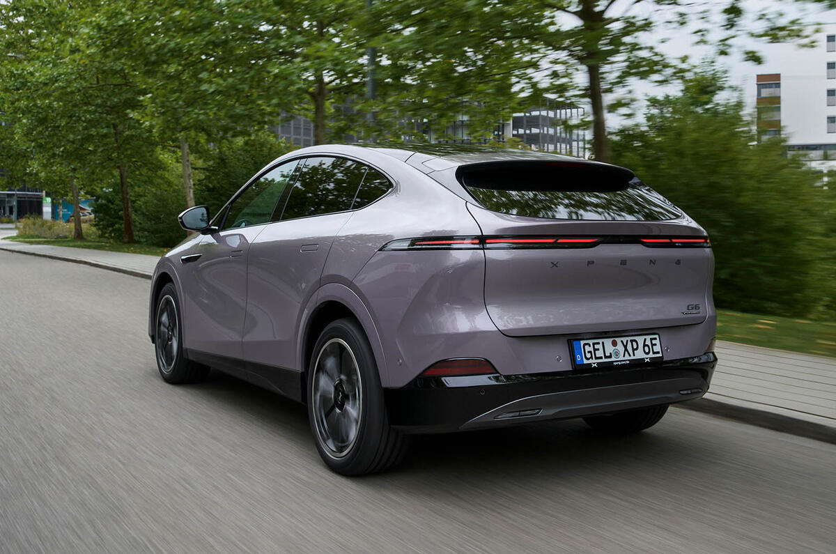 XPENG G6 review 2025 027 rear tracking
