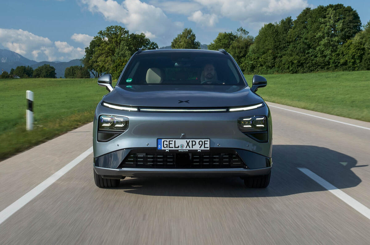 XPENG G9 review 002 front tracking XPENG G9 review 002 front tracking