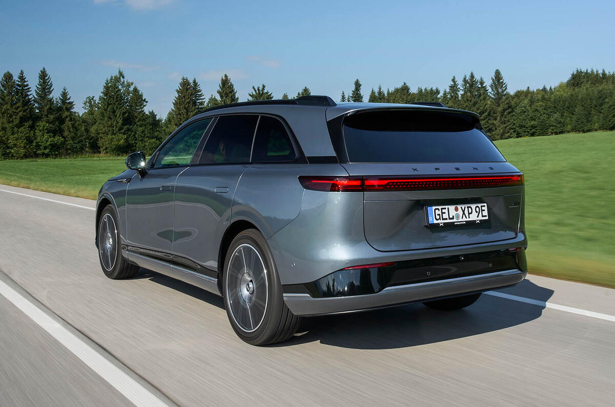 XPENG G9 review 003 rear tracking XPENG G9 review 003 rear tracking