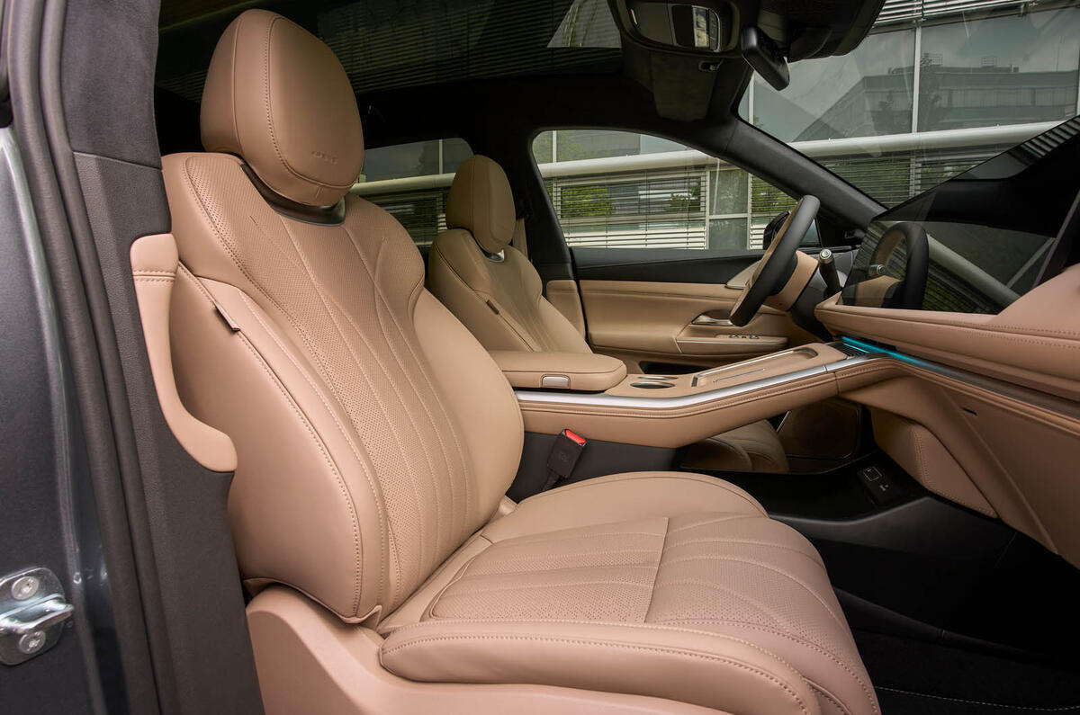 XPENG G9 review 011 front seats XPENG G9 review 011 front seats