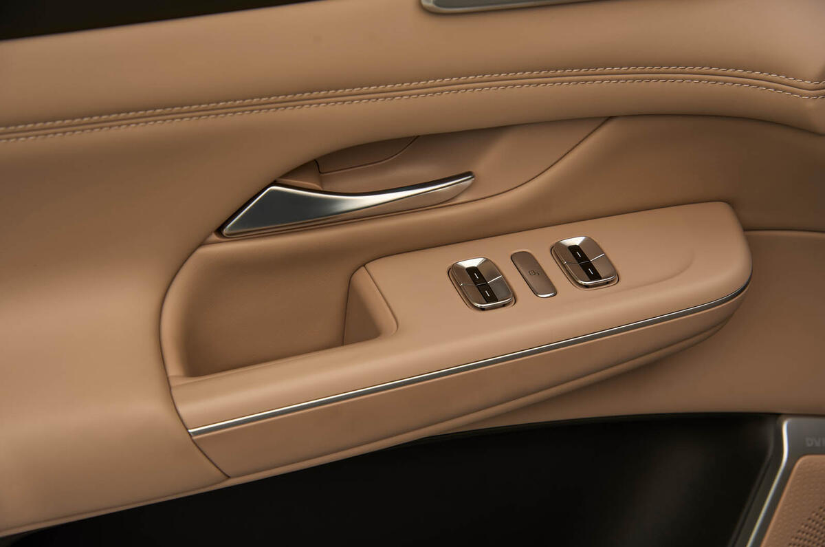 XPENG G9 review 016 door trim XPENG G9 review 016 door trim