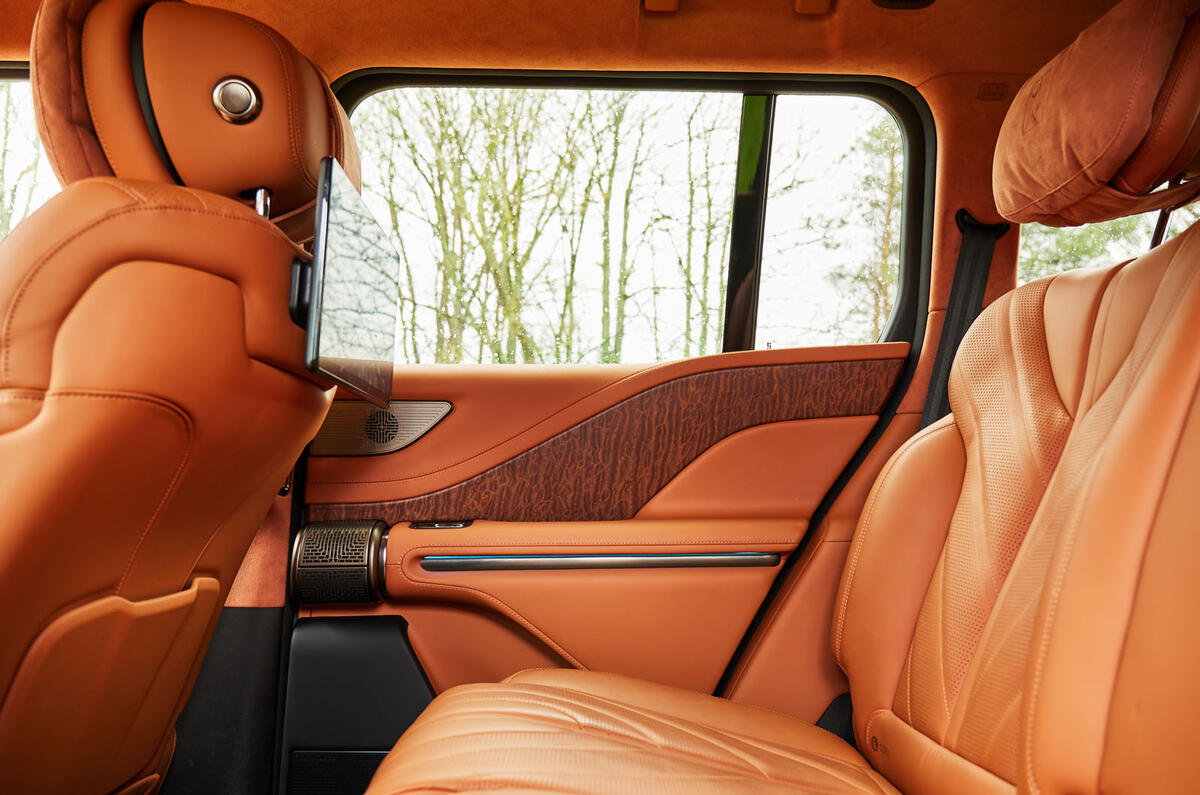 yangwang u5 review 15 rear seats and door cards yangwang u5 review 15 rear seats and door cards