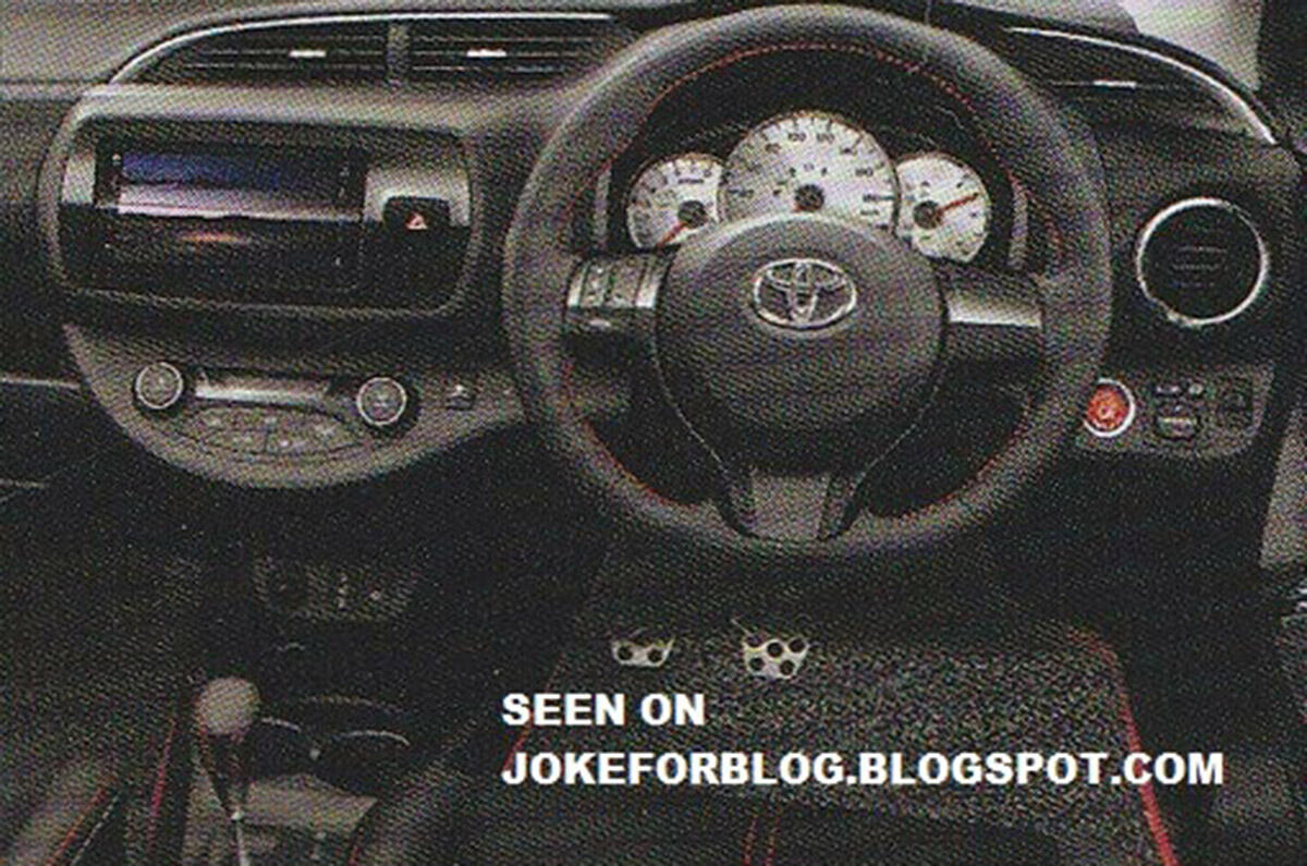 no title Facelifted Toyota Yaris pictures leaked online