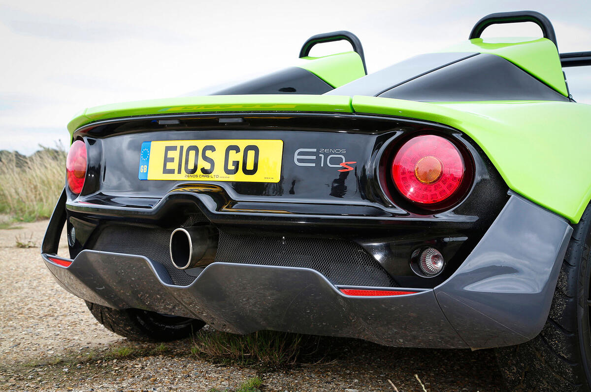 Zenos E10 S rear end