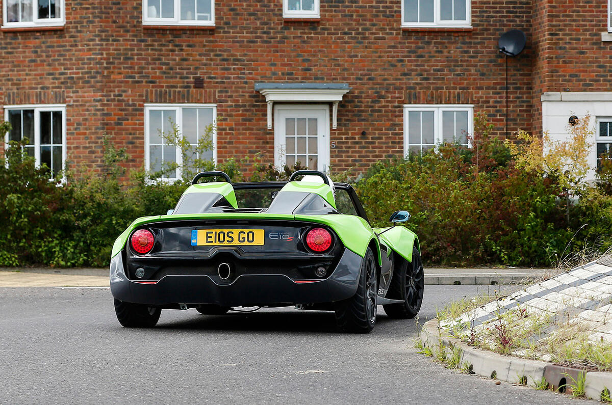 Zenos E10 S rear cornering