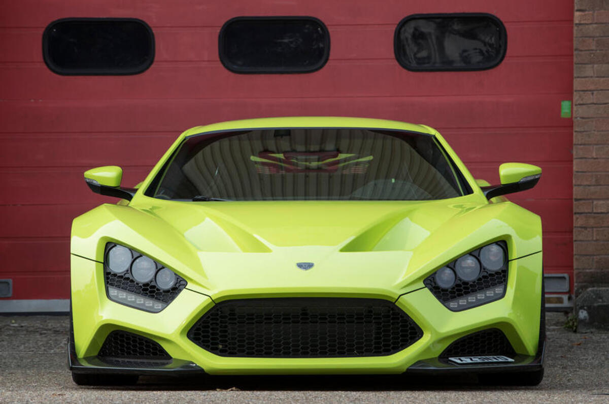Zenvo TS1 GT front end