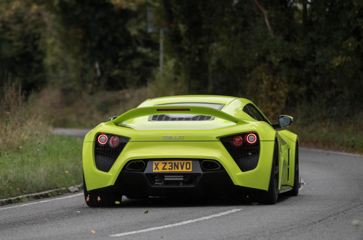 Zenvo TS1 GT rear cornering