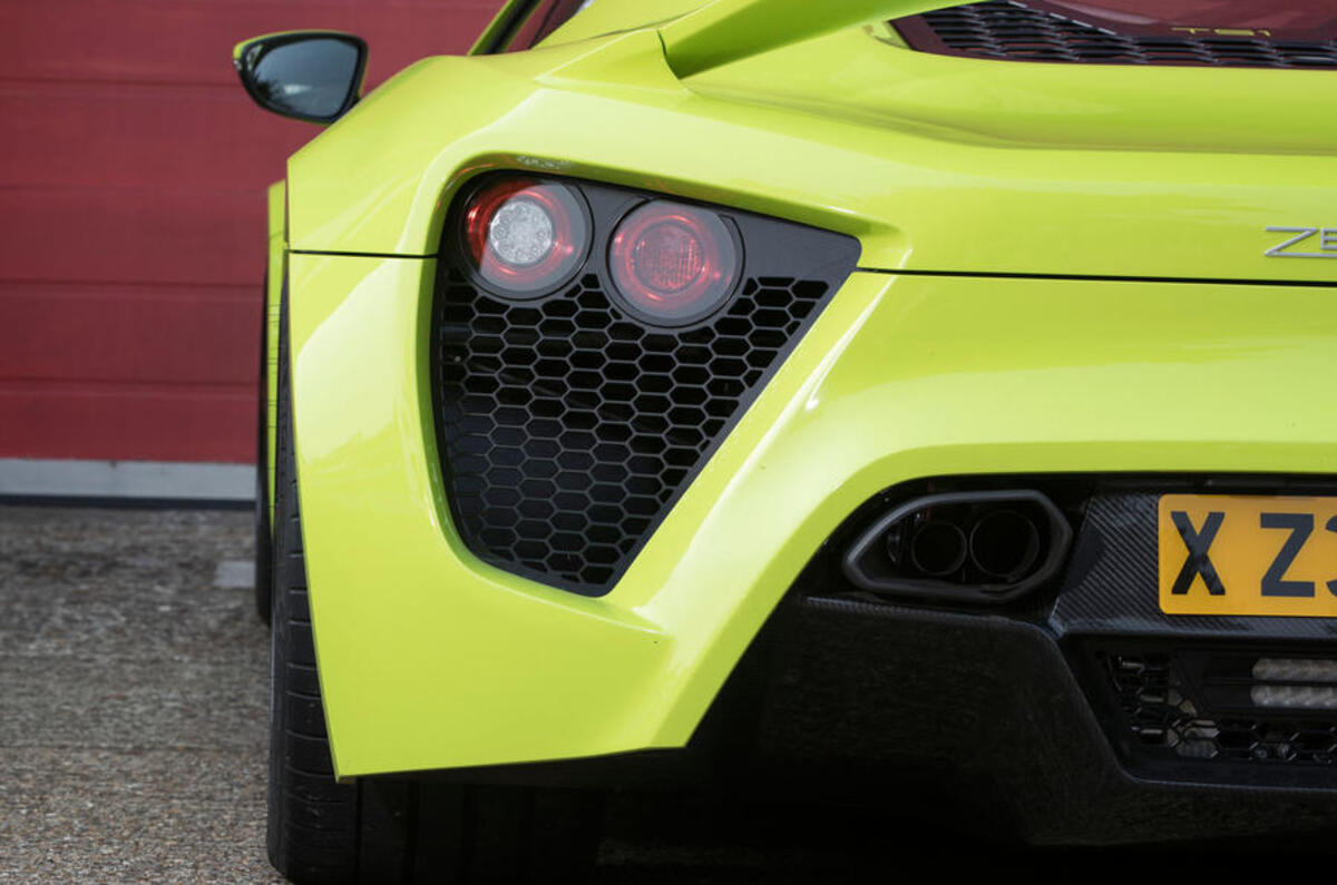 Zenvo TS1 GT rear lights