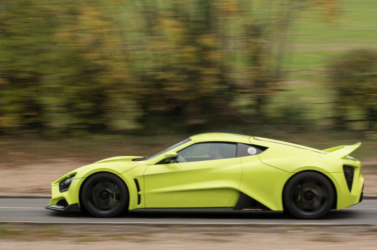Zenvo TS1 GT side profile