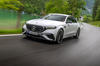 Bande avant de la Mercedes-AMG E53 Hybrid Mercedes-AMG E53 Hybrid à l'avant-plan