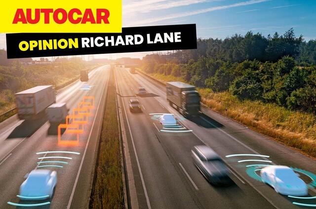 Adas system on motorway RT column
