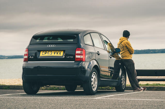 audi a2 100mpg challenge jh 20
