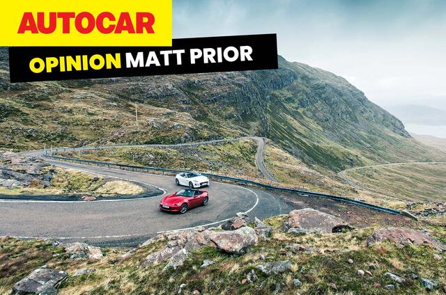 Best driving roads MP column