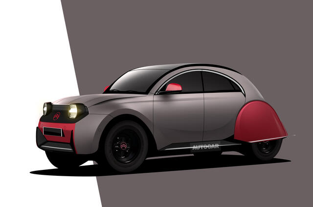 Citroen 2CV render 2025
