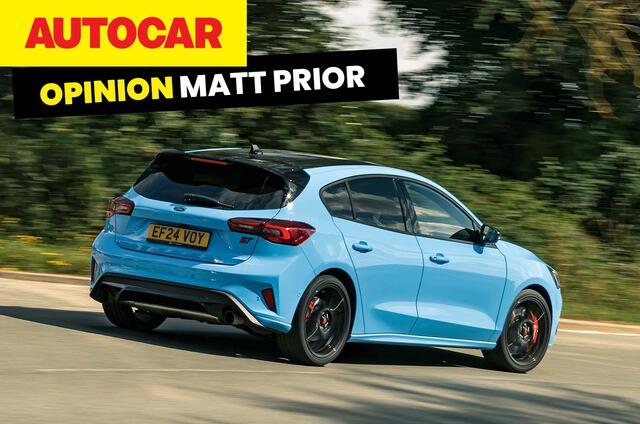 Ford Focus ST cornering MP column