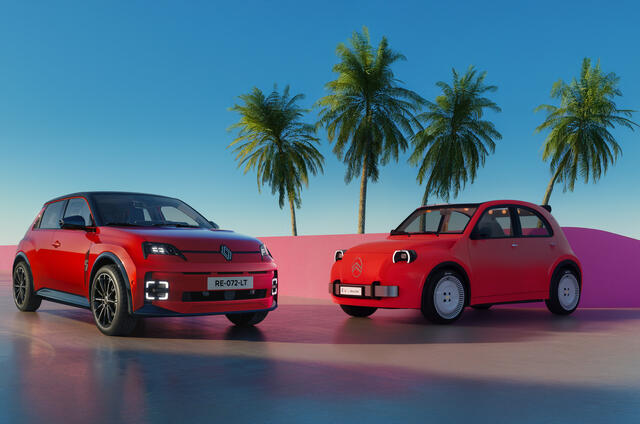 Renault 5 and new Citroen 2CV concept