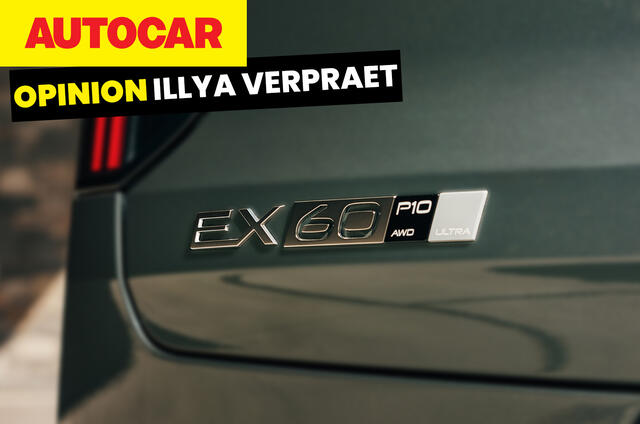 Volvo EX60 badging