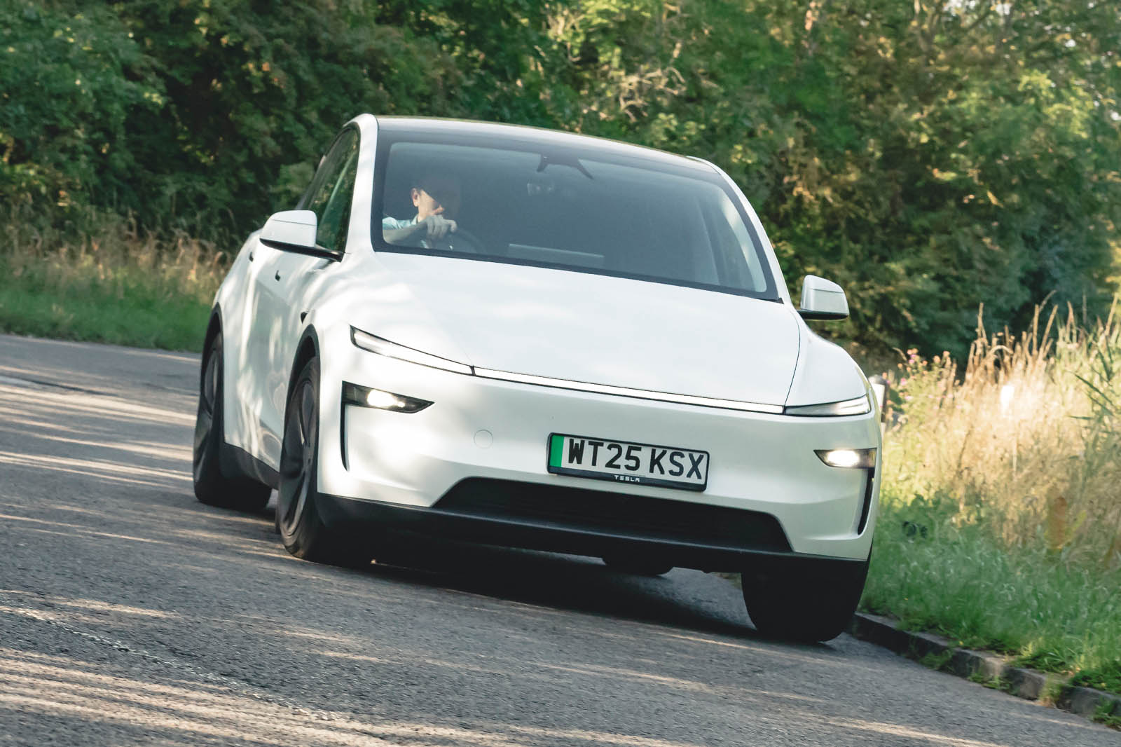 Tesla Model Y review 2025 5001 front cornering