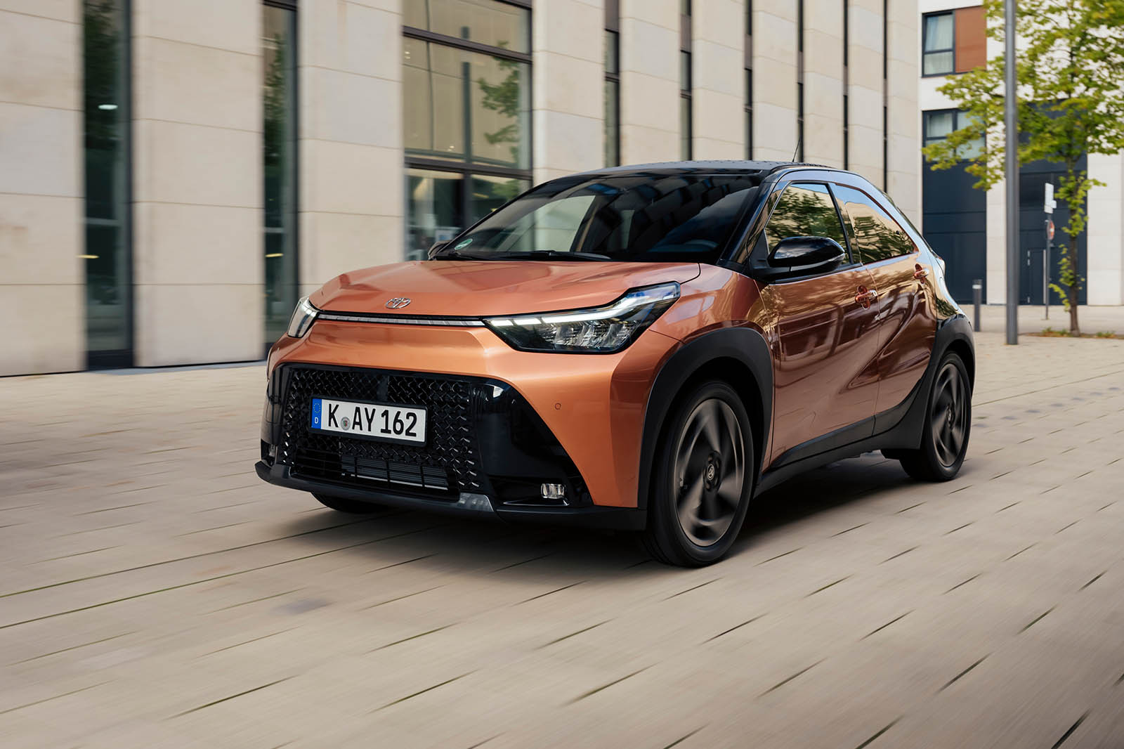 Toyota Aygo X review 2025 007 front tracking