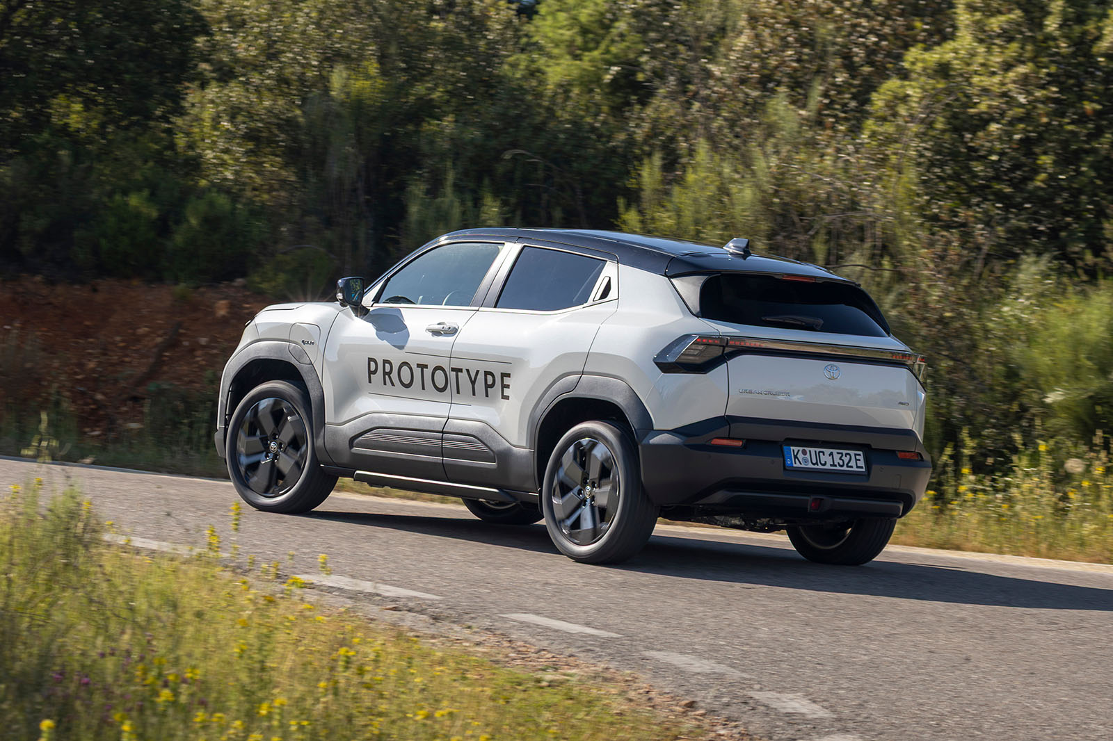 Toyota Urban Cruiser review 2025 21 rear cornering