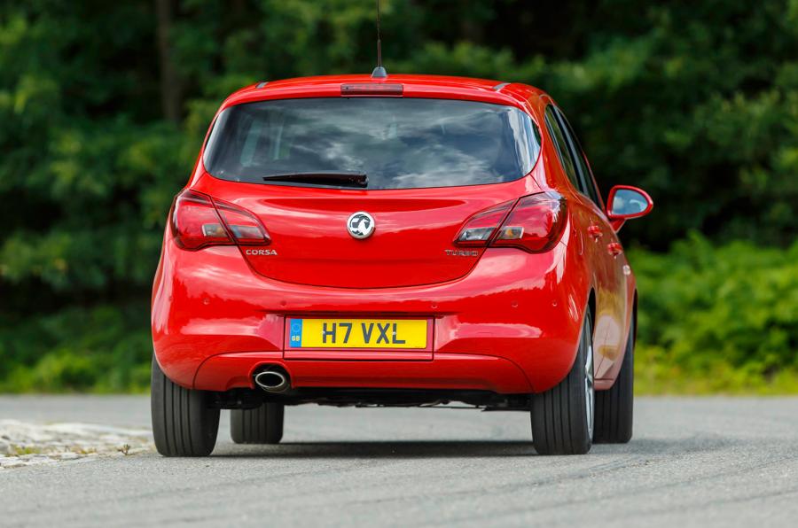 Vauxhall Corsa rear